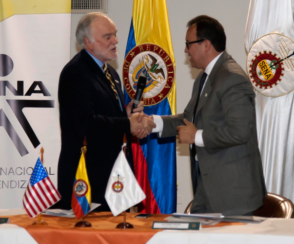 Nuevo acuerdo del SENA con Partners of the Americas