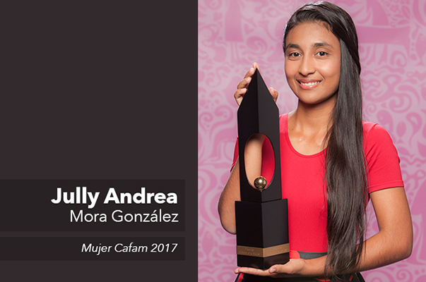 Joven egresada del SENA, elegida Mujer Cafam 2017