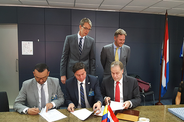 SENA y STC-GROUP (Holanda) unidos para el transporte y la logística de Colombia y los Países Bajos
