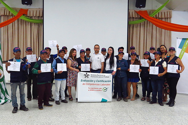 SENA certifica las competencias laborales a recicladores de Villavicencio 