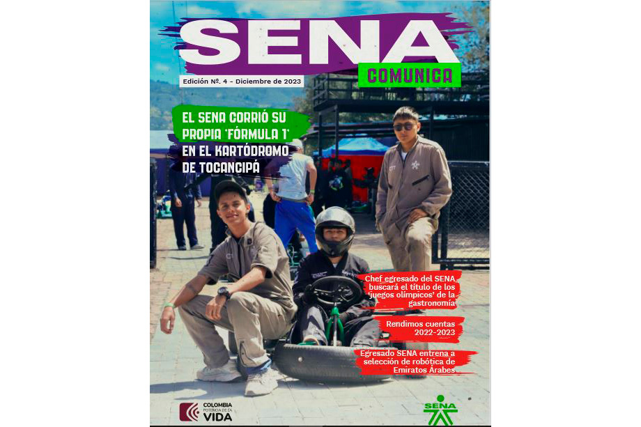 La portada de la 4.ª edición de nuestra Revista Digital refleja el talento infinito de la familia SENA.