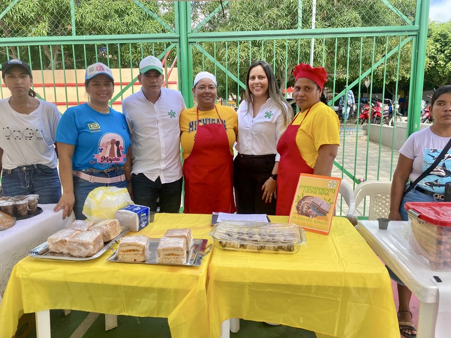 CampeSENA impulsa el talento y empoderamiento femenino en San Andrés de Sotavento. 
