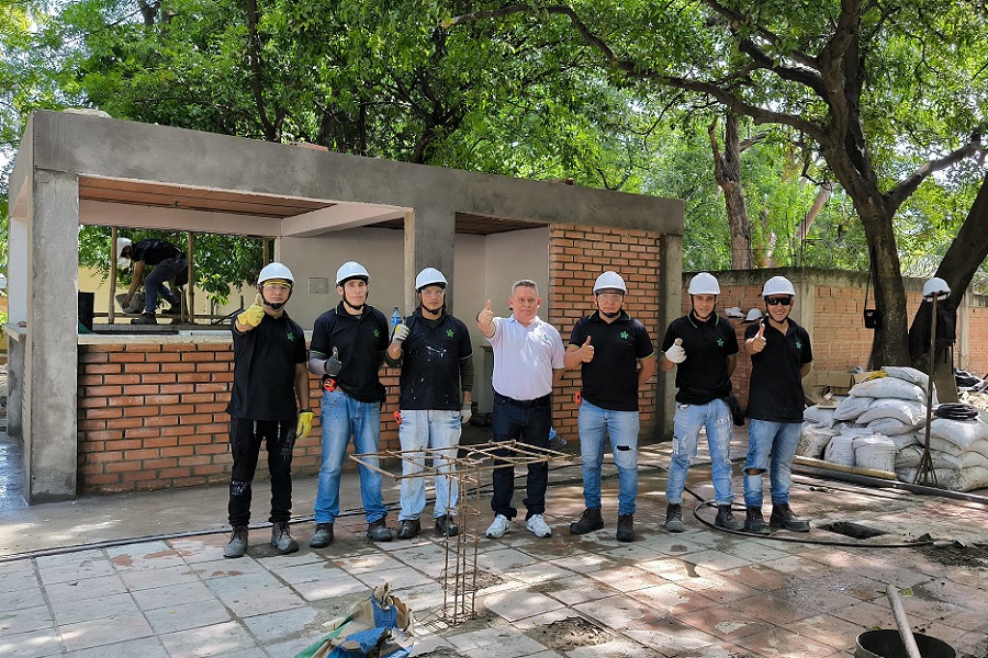 La cafetería quedará al servicio de los militares y visitantes del cantón militar San Jorge, en Cúcuta. 