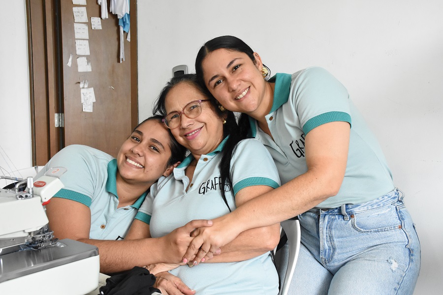 Liceth, Ana y Leidy transformaron sueños en realidad gracias al apoyo del SENA. 