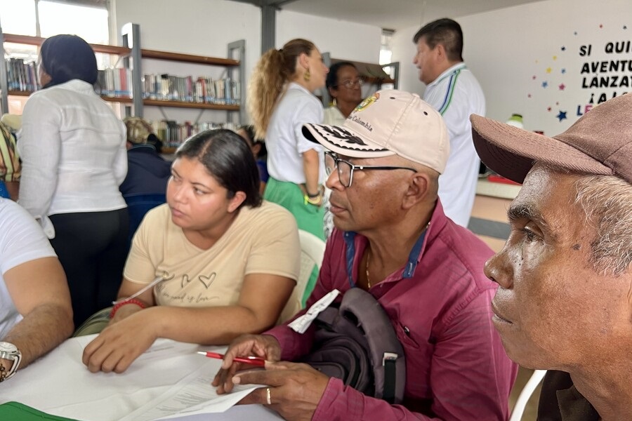  Representantes de organizaciones campesinas de Canalete exponen sus avances y necesidades en el marco de la estrategia CampeSEN