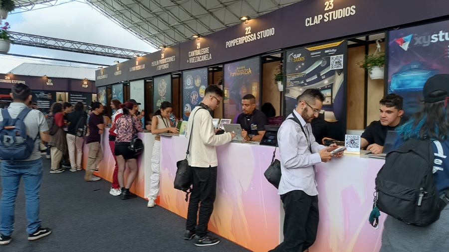 Aprendices de Animación 3D y Animación Digital, en el segundo Festival de Animación Comfama en el municipio de El Retiro. 