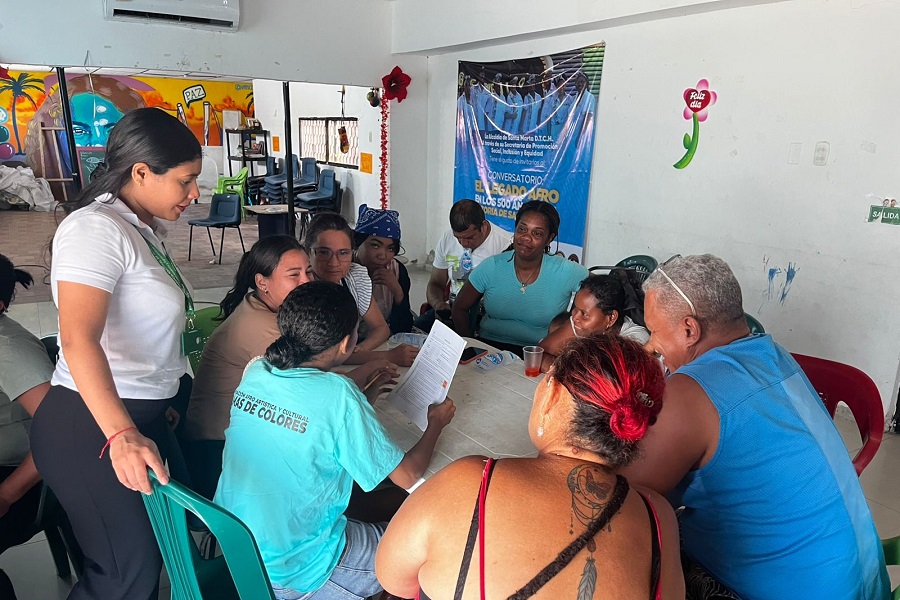 Foto BP MAG SENA Magdalena, impulsa el fortalecimiento de la economía popular a través de Mesa S