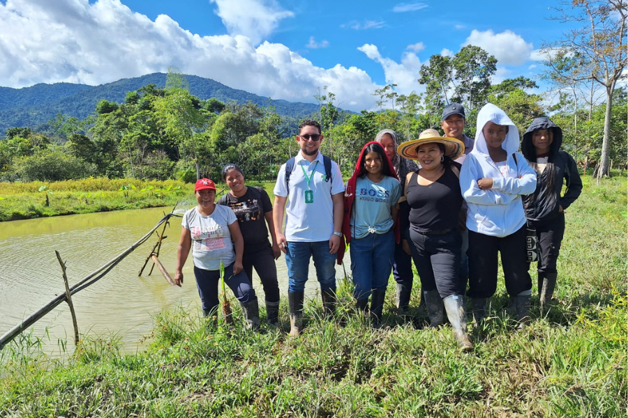 El proceso de formación busca no solo brindar competencias técnicas para el cultivo y manejo de especies piscícolas, sino tambié