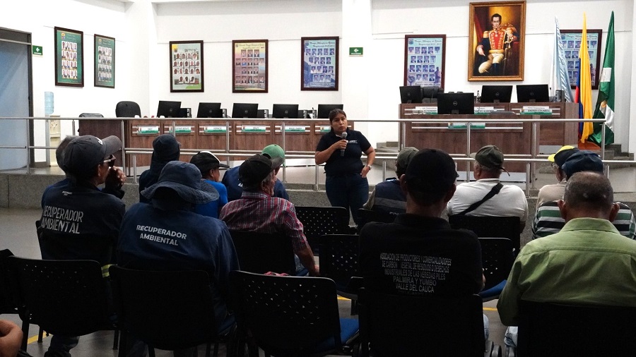 “Estábamos esperando al SENA, pues ya conocíamos de este tipo de acciones en otros lugares del Valle. Necesitamos capacitaciones