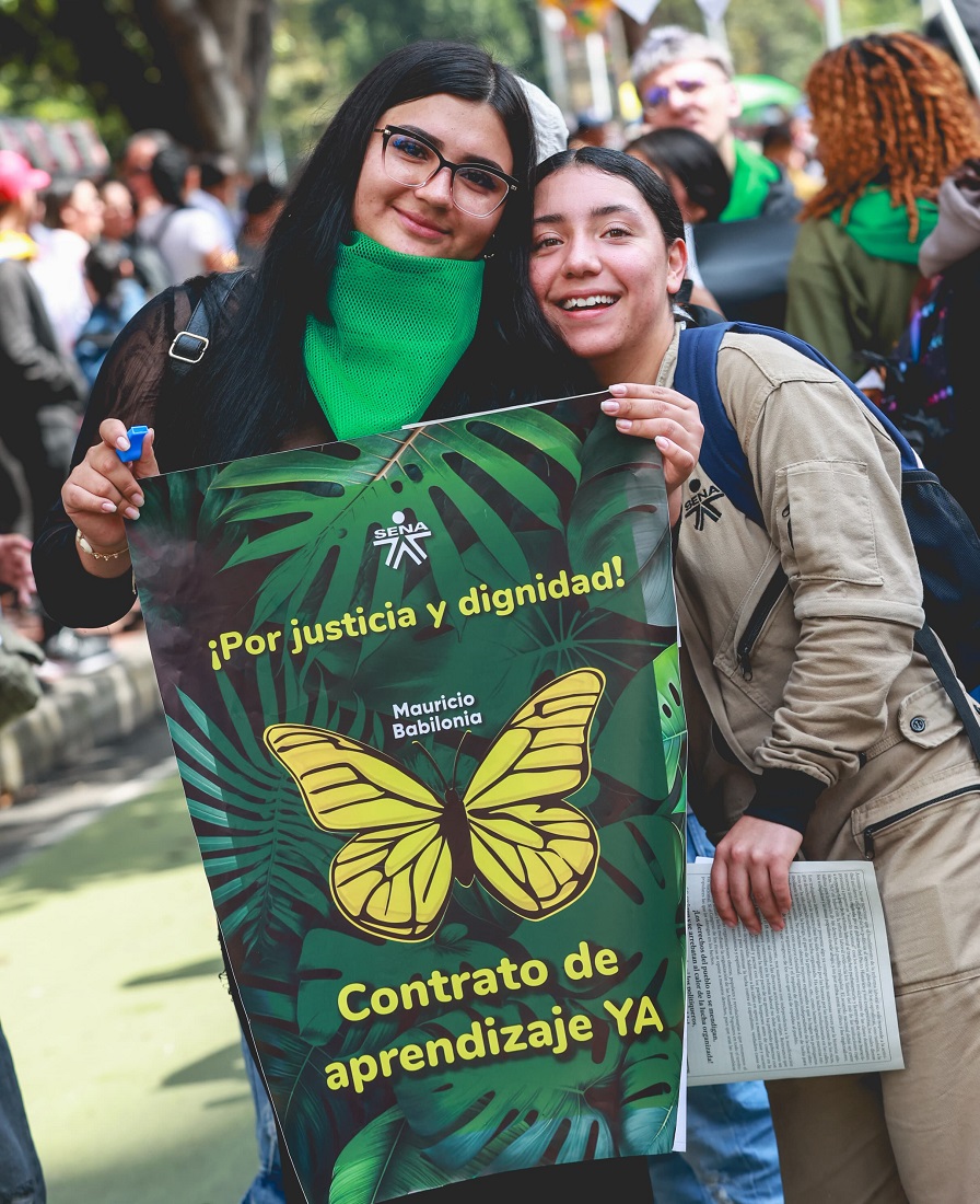 El SENA continuará realizando un incansable trabajo en defensa de los derechos de los aprendices que se forman en la Entidad, bu