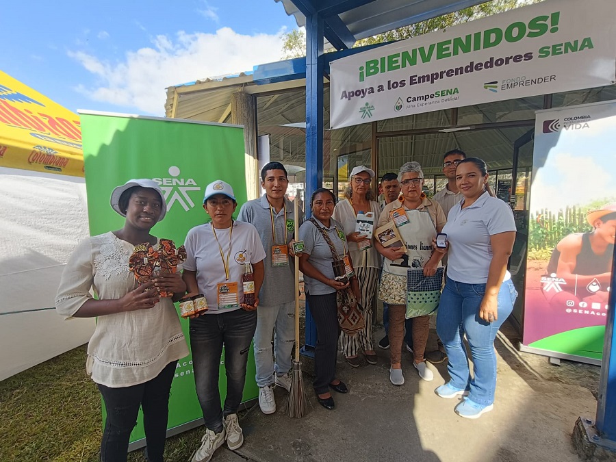 “Gracias al acompañamiento del SENA, nuestra asociación constructora de paz ha logrado crecer en formación complementaria, nuest