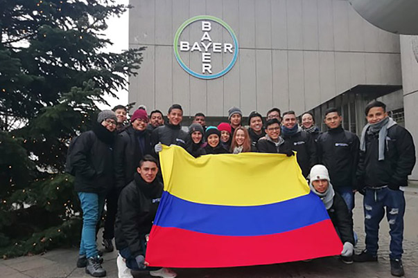 Ganadores de Senasoft visitan empresas en Alemania 