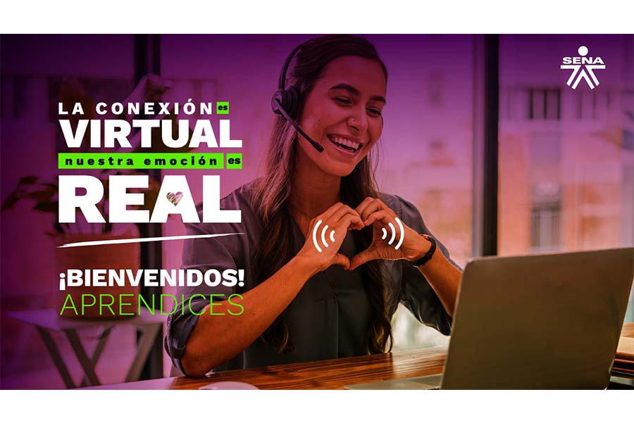 Los aprendices comienzan su ciclo de formación virtual en todas las regiones del país y en áreas que se ajustan a las exigencias