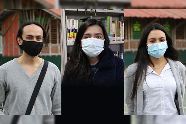 Laura Daniela Becerra, Gabriela Julio Duarte y Brayan Steven Ruiz, hoy emprenden un viaje para fortalecer su formación 