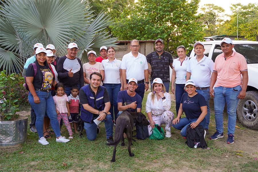 25 productores conforman la primera asociación beneficiada con la entrega de insumos gracias a la alianza entre el SENA y la Gob