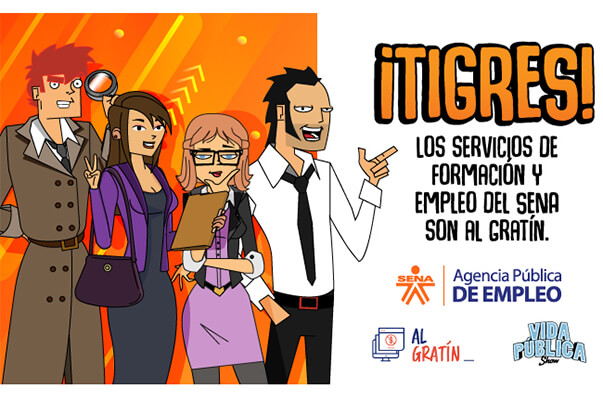 Los servicios de formación y empleo del SENA son al gratín