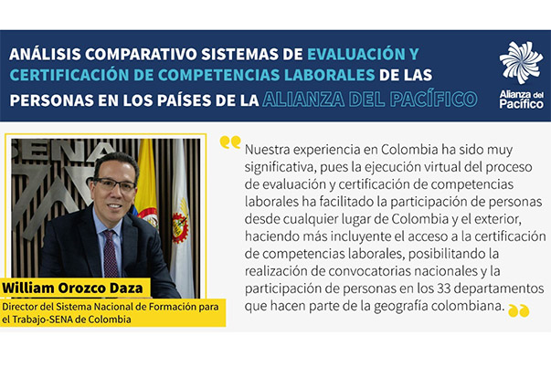Se lanzó el Análisis Comparativo Sistemas de Evaluación y Certificación de Competencias Laborales en la Alianza del Pacífico