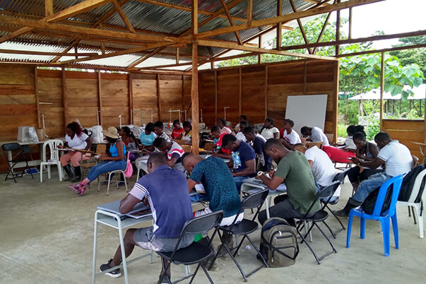 32 aprendices hacen parte de este técnico en especies menores que inició el pasado 1° de marzo.