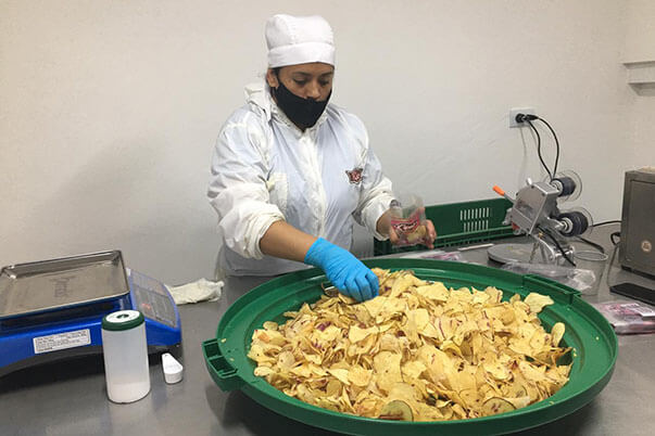 Papas nativas de colores cultivadas con tradición y cosechadas por campesinos nariñenses