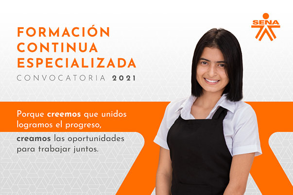 106 proyectos de Formación Continua Especializada fueron radicados en la convocatoria 2021 para el sector productivo