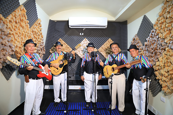 Participan en la ejecución del proyecto, que incluirá la grabación de un CD de música campesina