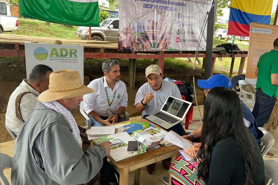 La feria de servicios hace parte de las iniciativas que impulsa el Gobierno Nacional para la construcción de la paz total. 