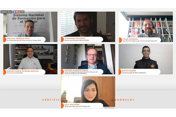Estrada Molina destacó que el SENA tiene las puertas abiertas para todos “sin importar su origen o condición
