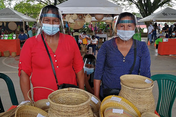 El SENA Regional Vaupés apoyando e incentivando a los emprendedores y artesanos indígenas del territorio.