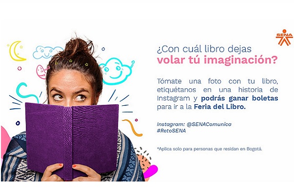 Agéndense con el SENA en la Feria del Libro