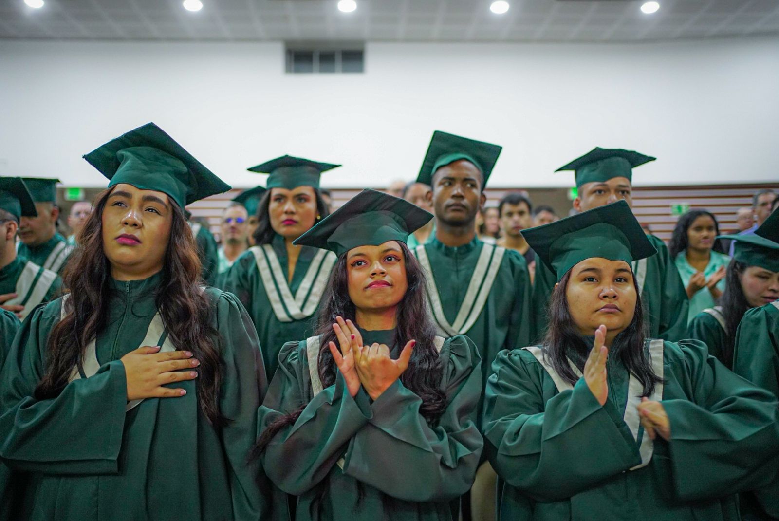 En la ceremonia de graduación de los 39 aprendices 