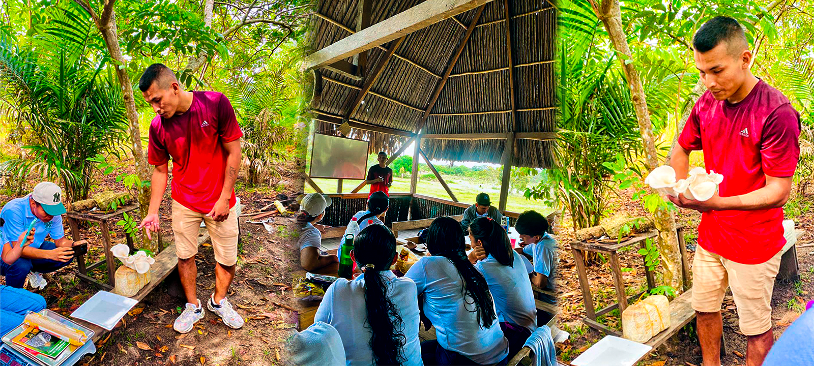 Aprendices del Tecnólogo en Producción Agropecuaria Ecológica visitaron la comunidad de Concordia, con el fin de intercambiar co