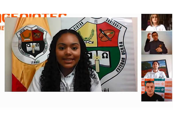 INGENIATEC, la feria de los doblemente titulados, conectó experiencias de estudiantes de 10 y 11 que se forman como técnicos SEN