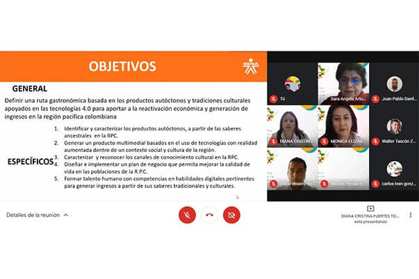 El SENA realiza campamentos de entrenamiento para dar a conocer la Ruta Gastronómica del Pacífico Colombiano. 