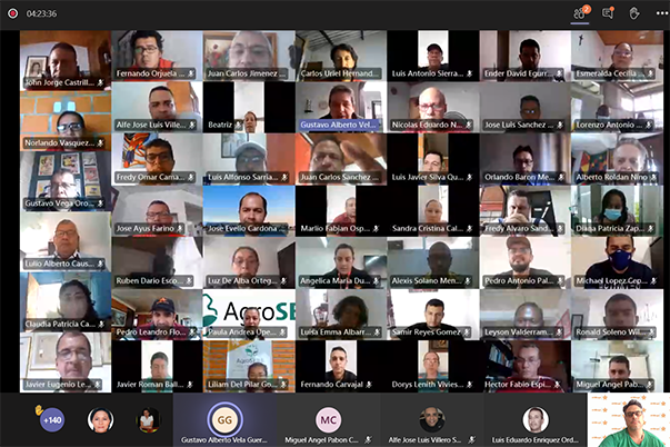 En el encuentro nacional de transferencia tecnológica realizado en el mes de enero de 2021