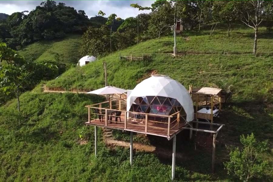 Caquetá es un paraíso verde y ‘Naturagua Glamping’ ofrece la oportunidad de vivir y disfrutar de esta tierra y su riqueza natura