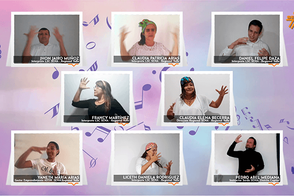 En el proceso de formación previo al video participaron 112 funcionarios de los diferentes centros de la Regional Valle del SENA