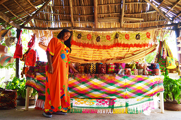 Las artesanías Wayúu que se exhiben en Abu Dhabi 
