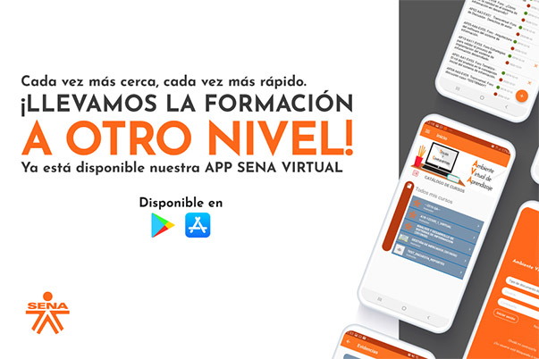 La nueva aplicación móvil SENA Virtual está disponible en Android y IOS