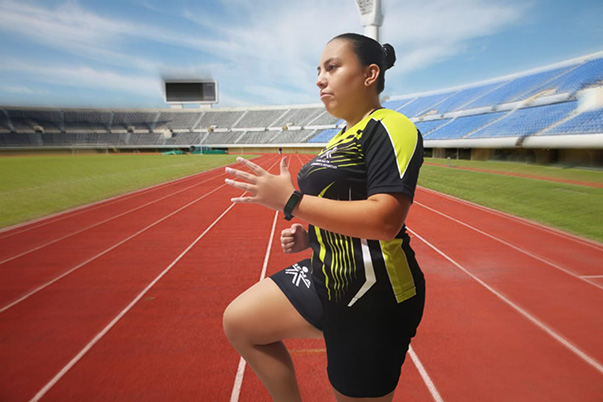 Angie Bedoya, aprendiz con discapacidad auditiva que realizará sus prácticas en el SENA Girardot