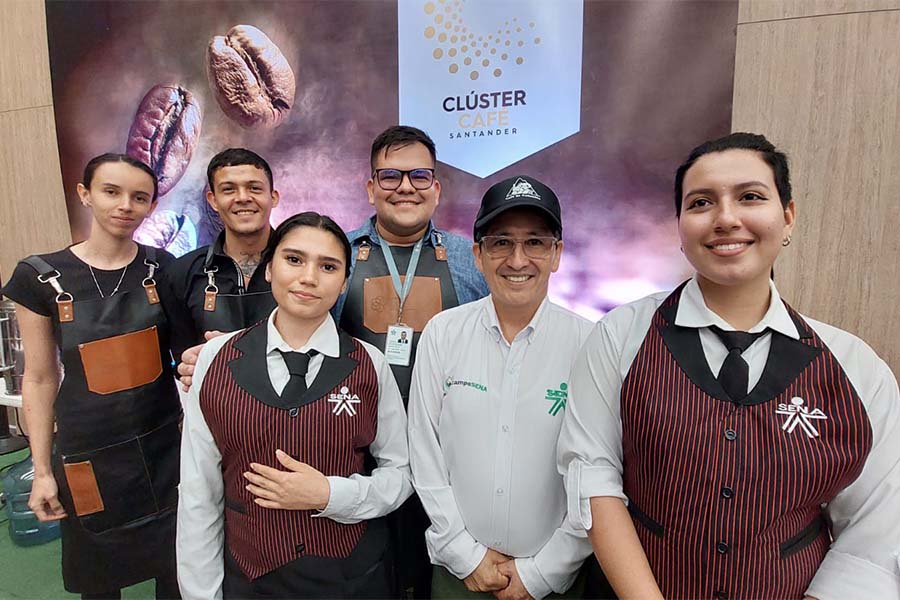 El SENA es un aliado estratégico en la feria de tres días, que se realiza en Bucaramanga.