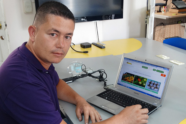 Desarrollan una aplicación para comercializar productos del campo