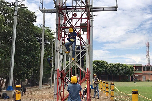 SENA certifica su campo de entrenamiento en alturas
