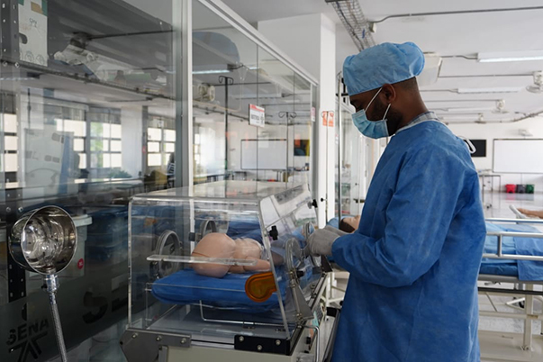 Antes de comenzar a impartir el curso complementario, los instructores SENA recibieron, en enero,  una capacitación virtual por 