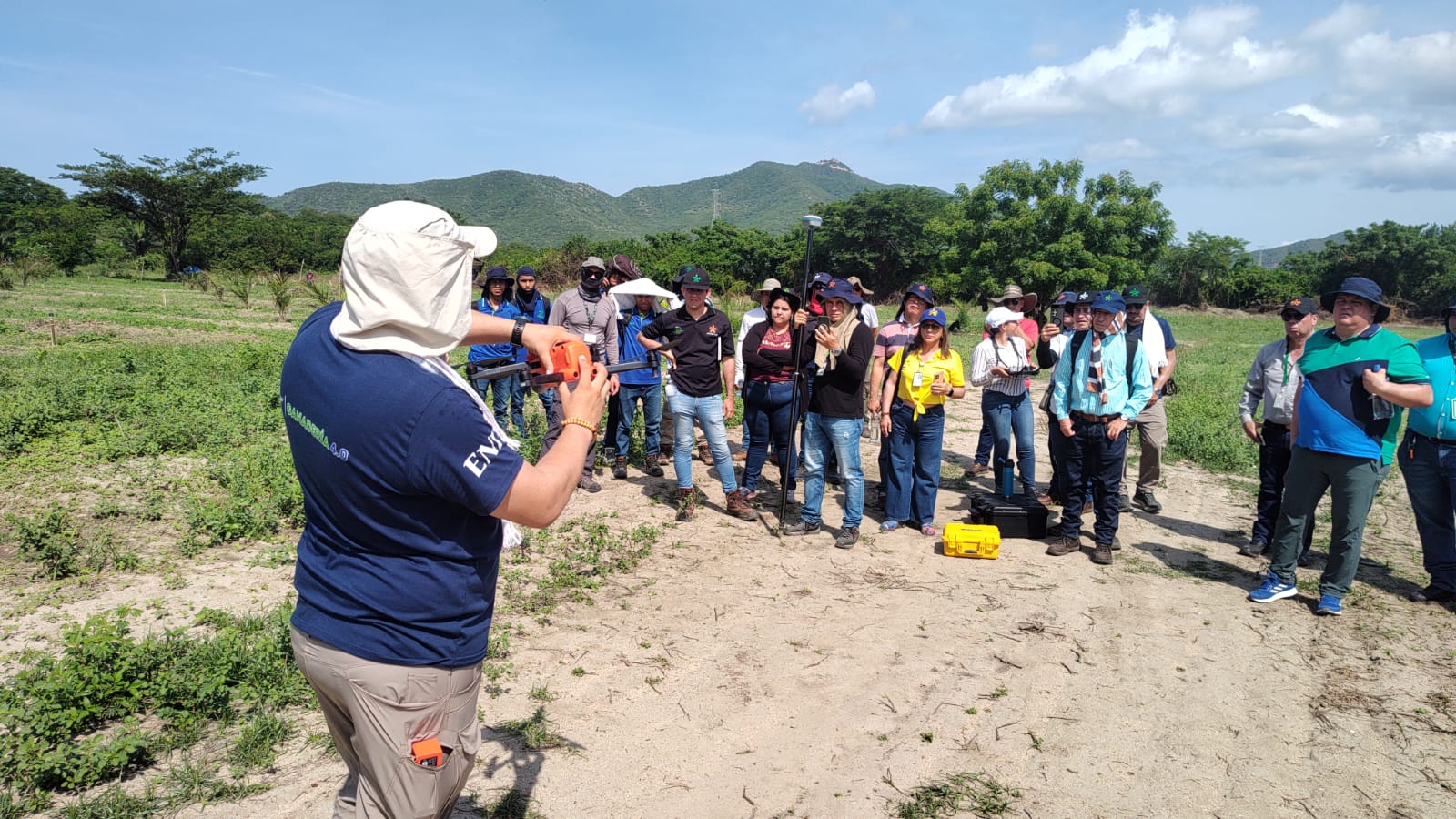 Drones, una apuesta del SENA para fortalecer el campo en Colombia.
