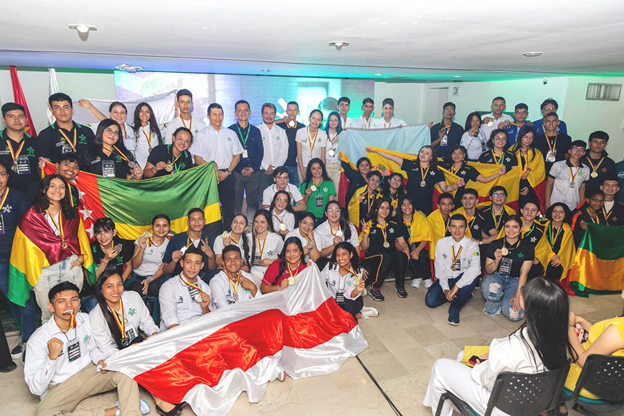 Las regionales que obtuvieron más medallas de oro fueron Distrito Capital, Valle y Atlántico.  Norte de Santander conquistó dos 