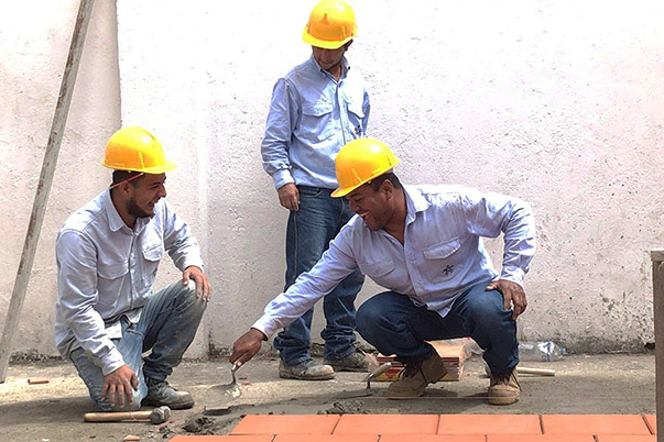 Aprendices SENA restauran la casa de la cultura en Norte de Santander 