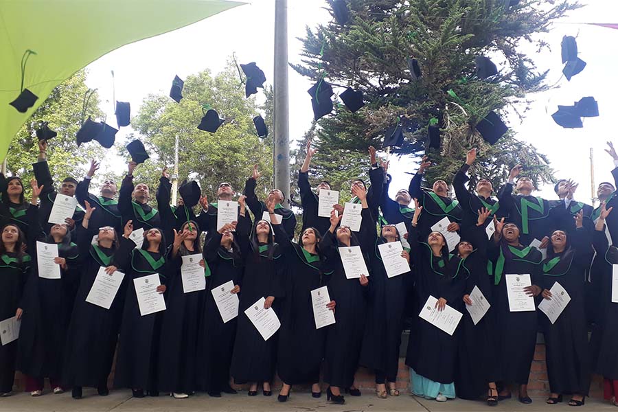 Imagen sobre los aprendices que fueron certificados en SENA Nariño