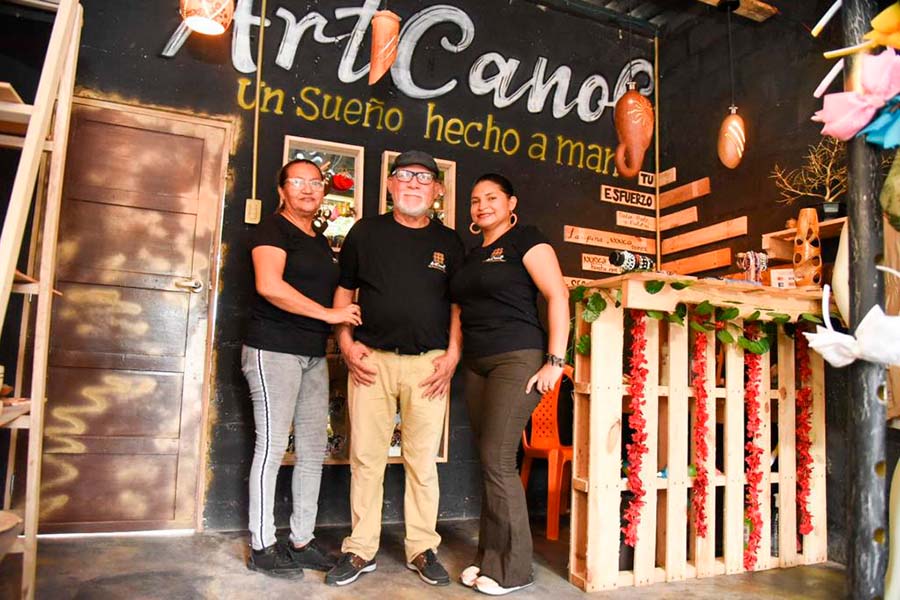 ArtCanoc abrió las puertas de su local comercial gracias al acompañamiento del Fondo Emprender del SENA.