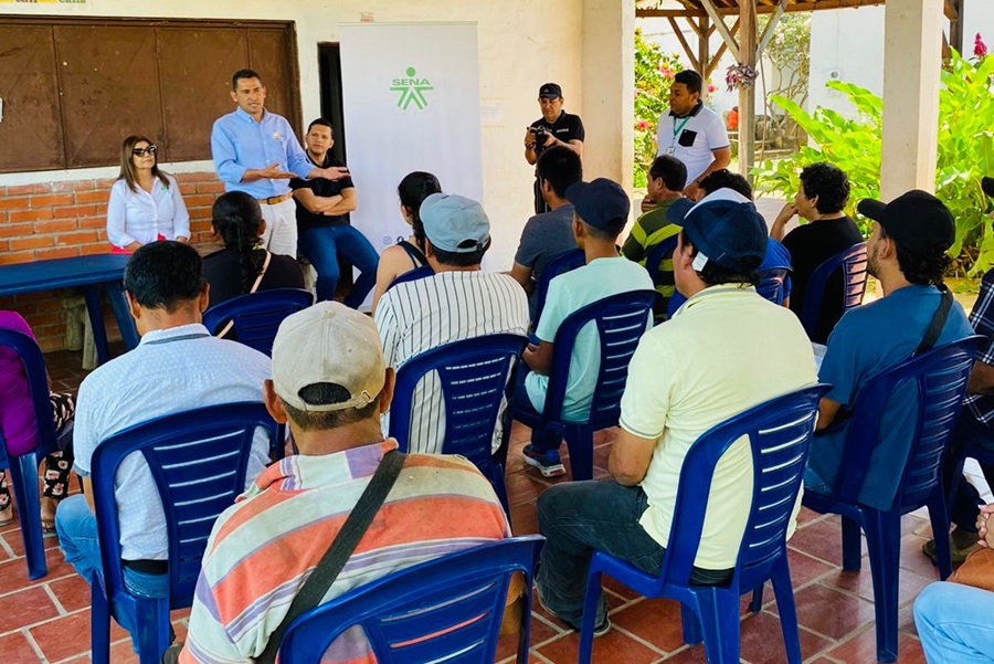 Los habitantes de esta vereda se acercan a una mejor calidad de vida, fortalecen su economía local y estrechan lazos comunitario