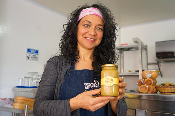 Patricia González, emprendedora boyacense que, gracias a su trabajo y el apoyo del SENA